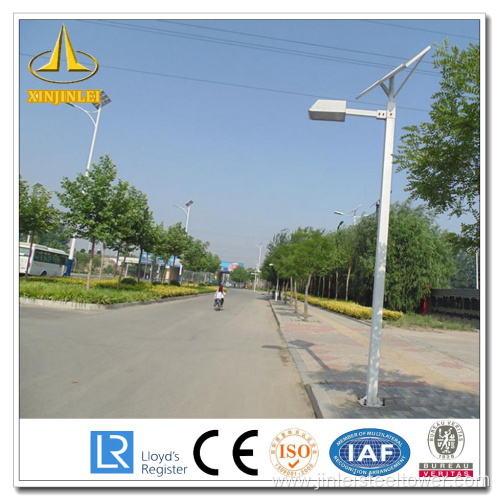 Single Arm Solar Street Light Poles